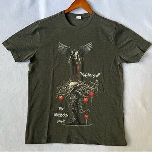 GWest The Forbidden Brand Dark Gray Graphic Tee